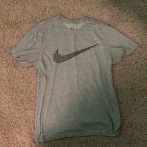 Gray Nike t-shirt